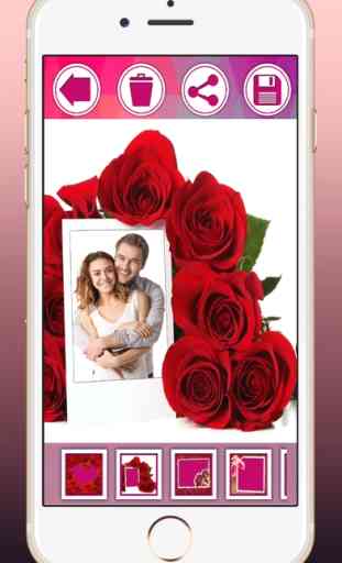Molduras para fotos de amo - criar cartões postais com fotos de amor romântico 4