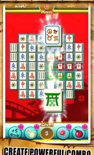 Mahjong Match 3 Swipe Azulejos Majong Puzzle jogos 2