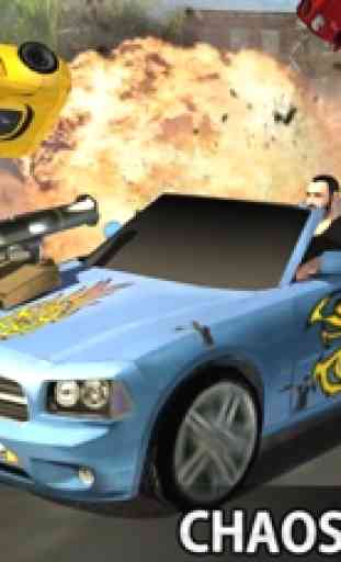 Rua Crime Cidade Simulador 3D Carro Perseguir Jogo 3