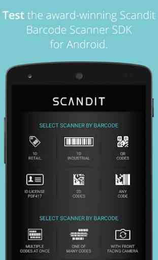 Scandit Barcode Scanner Demo 1