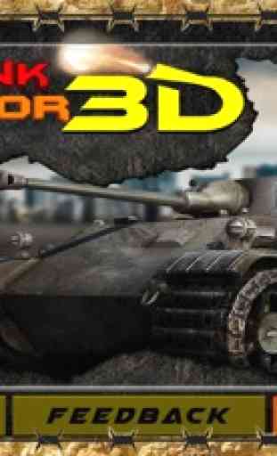 Militar tanque motorista simulador 3D - combate no campo de batalha blindado e destruir a máquina de guerra do inimigo 1