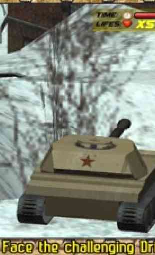 Militar tanque motorista simulador 3D - combate no campo de batalha blindado e destruir a máquina de guerra do inimigo 2