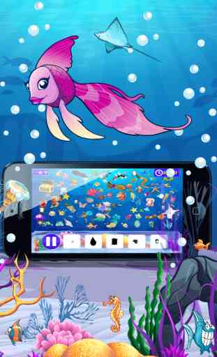 Princesa Sereia de objetos escondidos: I Spy Underwater Marine Animais Pesquisa 3