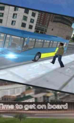 3d moderna cidade motorista de ônibus: jogo de sim 2