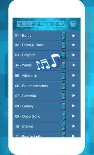 Mensagem Tons - Melhor Música Notificação Ringtone Alertas Para iPhone Sons 3