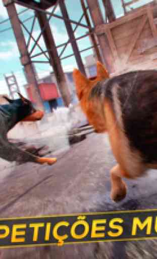 Corrida de Cães 3D . Jogos de Cachorro e Animais Gratis Para Meninos HD 2