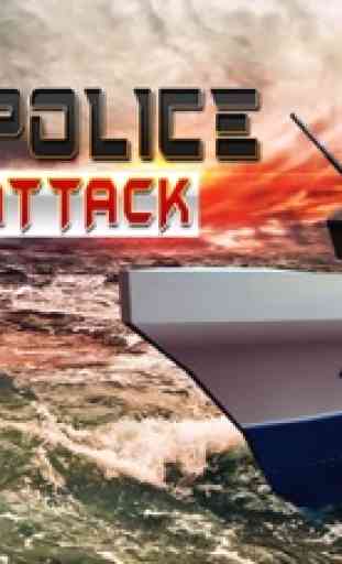 Marinha Polícia Ataque Barco - Barco à Vela real do Exército e Chase Simulator Jogo 1