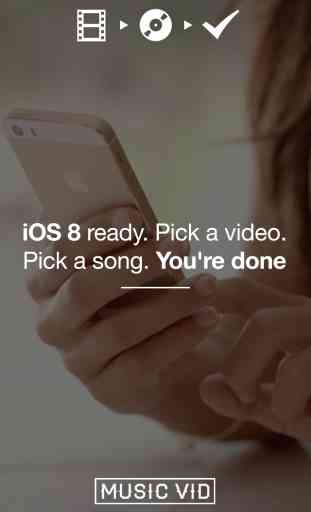 MusicVid + reproduza música de fundo em Vídeos do Vine e Instagram 3