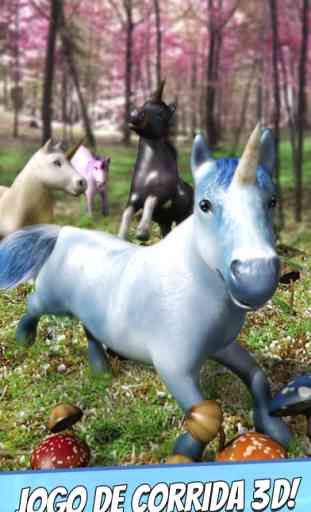 My Unicorn Horse Riding . Jogo da Corridas de Unicórnios para Crianças Gratuito 1