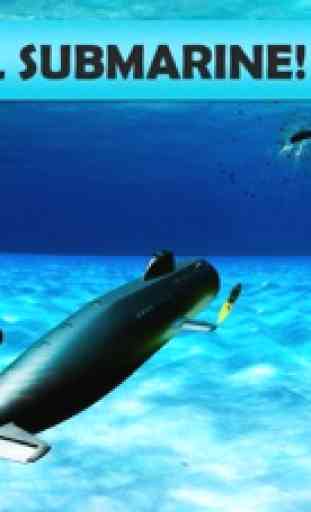 3D de submarinos da Marinha de guerra 3