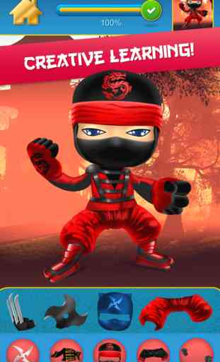 Meu Poder Mega Ninja Herói Projeto & Copy Jogo Louco 3