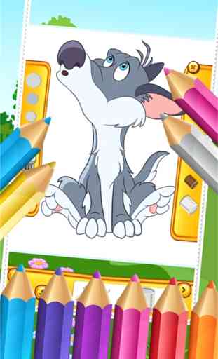 Meu Zoo Animal Friends Desenhe Coloring Book World for Kids 3