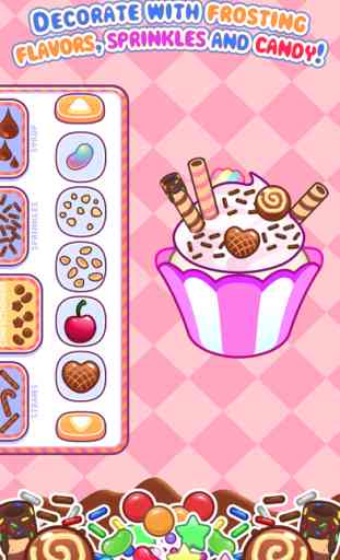 My Cupcake Maker - Jogo de Fazer e Enfeitar Bolos 3