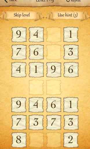 Jogos de Números é um quebra-cabeça fascinante com números para desenvolver lógica e perspicácia. 4