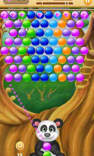 Quebra-cabeça Panda bolhas - Bubble Pop Mania Shooter jogo jogo livre 3 2