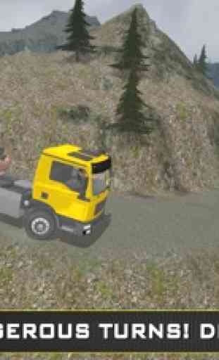 Fora estrada carga reboque pesado caminhão simulaç 4