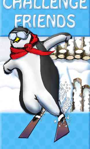 Pinguim de Esqui Top Race Jogo Grátis - Fácil Crianças Neve Corrida 2