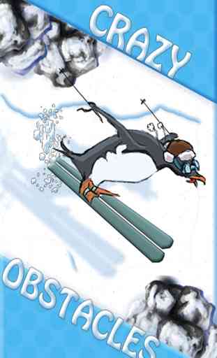 Pinguim de Esqui Top Race Jogo Grátis - Fácil Crianças Neve Corrida 4