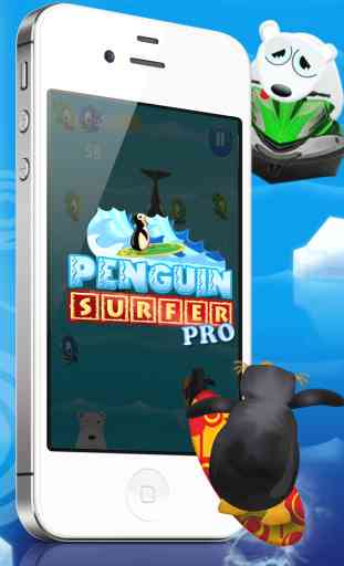 Pinguim surfista PRO FREE - A Game Fun Kids! Penguin Surfer PRO FREE - A Fun Kids Game! 4