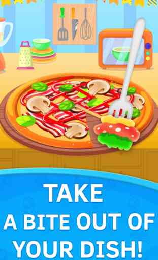 Jogos de criar sua própria pizza para crianças 2
