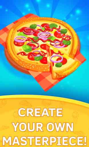 Jogos de criar sua própria pizza para crianças 3