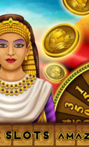 rainha faraó sorte ranhuras 4