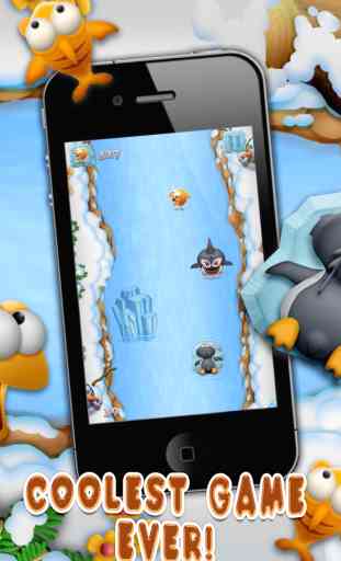 Polar Raiva Ice Pinguim Racing - A Free Flying Birds Pesca Adventure Game 4