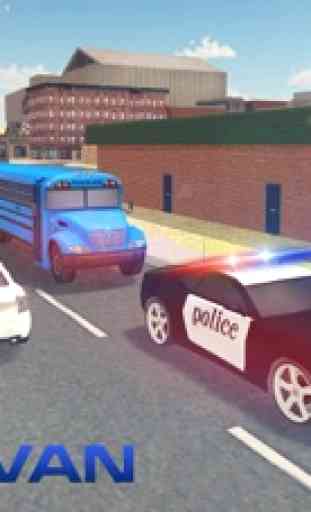 Polícia Avião Transporte Jail - 3D vôo Piloto e Transporter Bus Jogo de Simulação 2