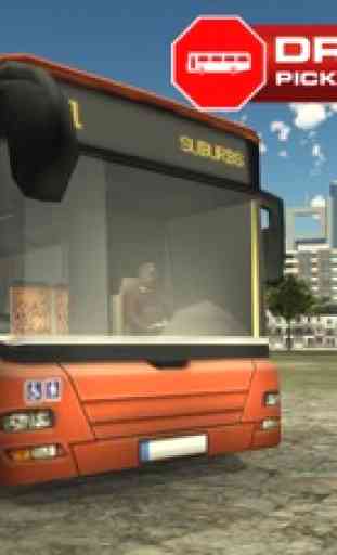 Público simulador de ônibus de transporte - Dever motorista completa em estradas movimentadas da cidade 1