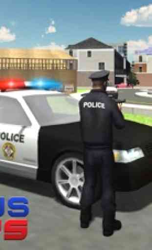 Vs. polícia Ladrões de 2016 - Presos policiais e bandidos perseguição simulação do jogo 4