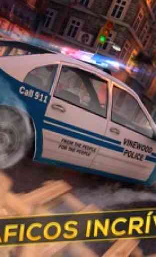 Carros de Polícia Furiosos: Corridas na Cidade 3D 2