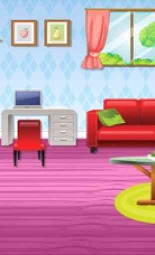 Cleanup Princess Room - Lavagem & jogo de decoração 3