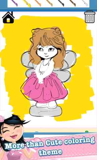 Pintura Princesa Desenhar Colorir Para Criança 4
