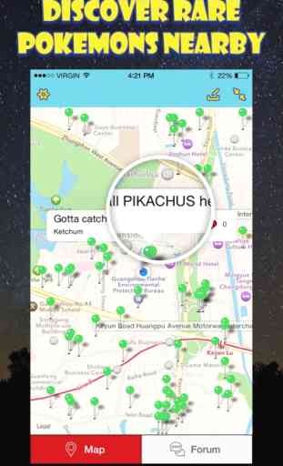 Poke Map Finder for Pokémon Go - Nest Finder 1