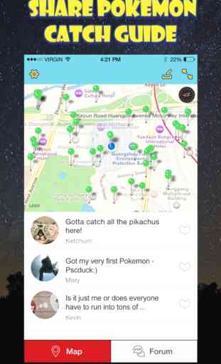 Poke Map Finder for Pokémon Go - Nest Finder 2