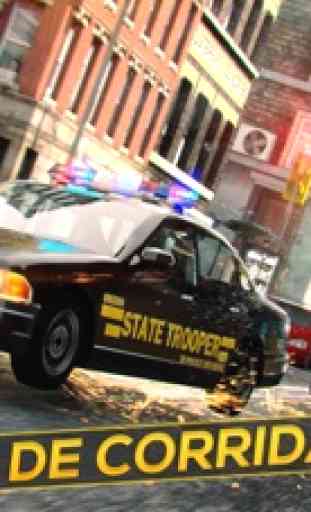 Police Car Extreme Driving: Desafio de Ladrão 1