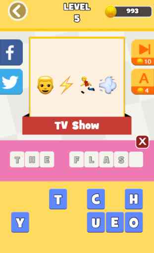 QuizPop Mania! Acho que o Emoji filmes e programas de TV - uma palavra livre quiz jogo de adivinhação 4