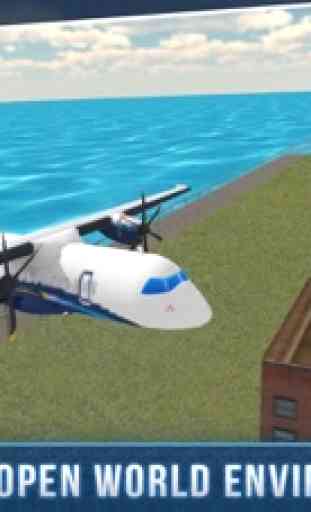 aeroporto verdadeiro simulador de avião aéreo cidade voo 2