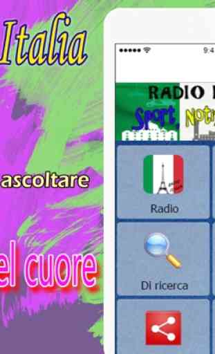 Radio Italy - música estações, notícias e esportes 2
