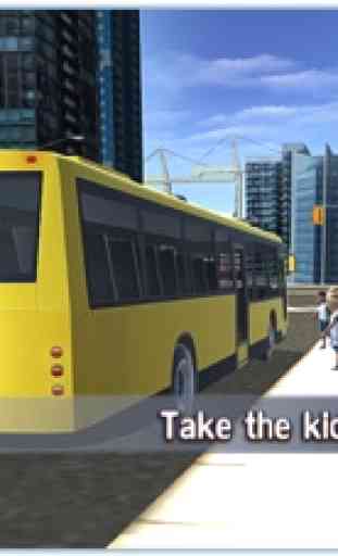 Simulador ônibus escolar reais - Dirigir veículo 2