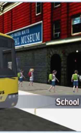 Simulador ônibus escolar reais - Dirigir veículo 3