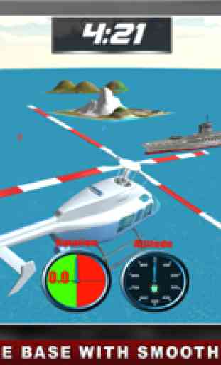 Voo Piloto Helicóptero Jogo 3D: Vôo Simulador 1