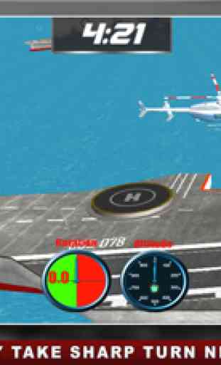 Voo Piloto Helicóptero Jogo 3D: Vôo Simulador 4