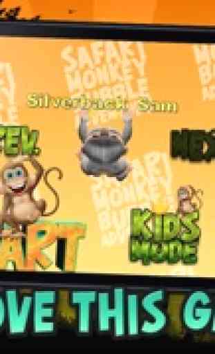 Safari Macaco bolha Aventura LITE - Jogo Kids! Safari Monkey Bubble Adventure LITE - FREE Kids Game ! 4