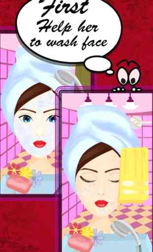 Casamento real Preparação Salon - Makeup Game 4