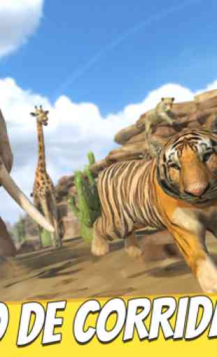 Corrida da Savana - Jogo Grátis de Simulação do Animais Selvagens 4