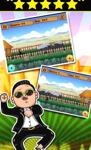 Estilo de corrida Gangnam - Running Gangnam Style 3