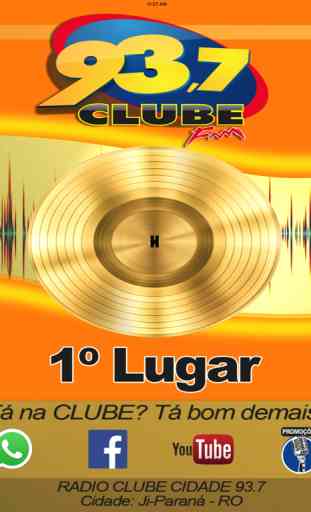 Rádio Clube Cidade 93,7 FM 3