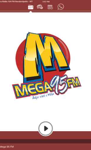 Rádio Mega 95 FM 4