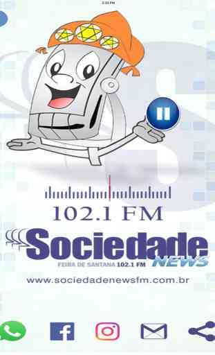 Rádio Sociedade 102.1 FM 3
